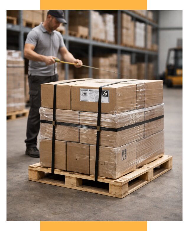 Упаковка и паллетирование грузов от 3646 р. | СетСервис-Сои