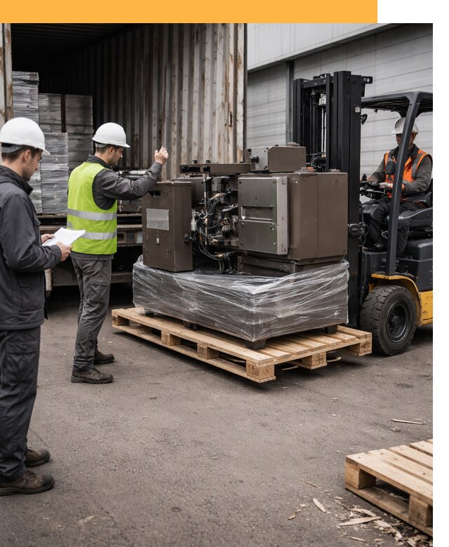 Доставка промышленного оборудования из Европы от 46881