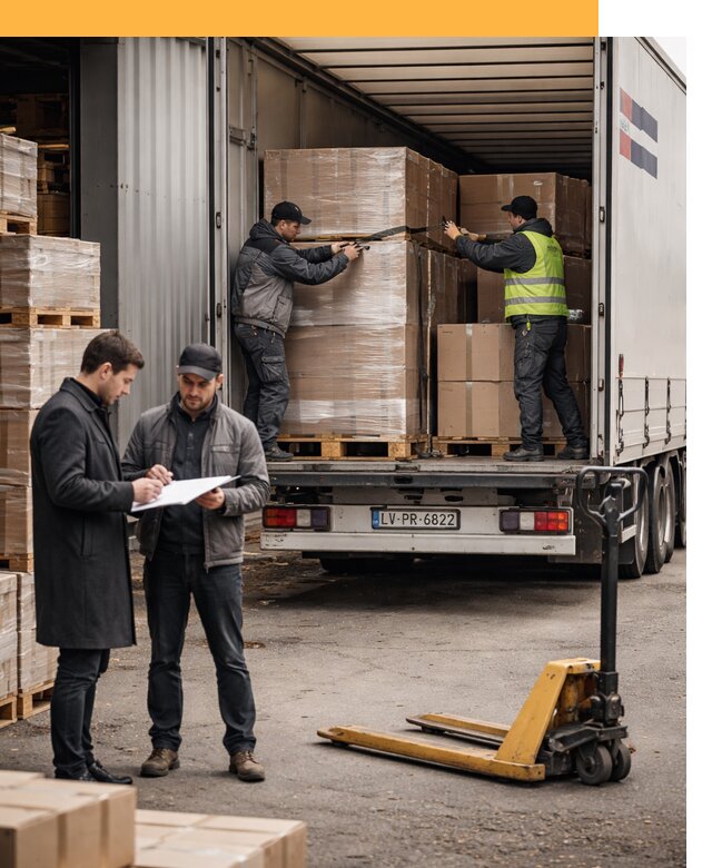 Автоперевозки из Латвии — международная доставка от 78135