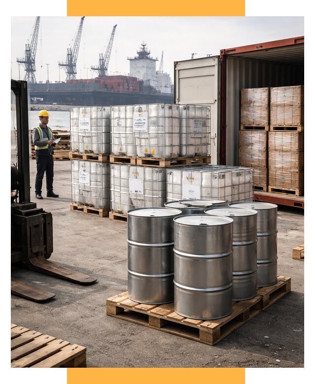 Доставка химического сырья из Индии от 260450 р. | СетСервис-Сои