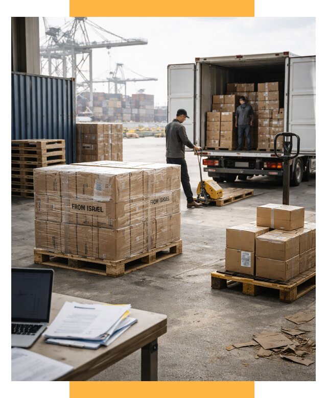 Доставка грузов из Израиля от 15627 р., логистика от СетСервис-Сои