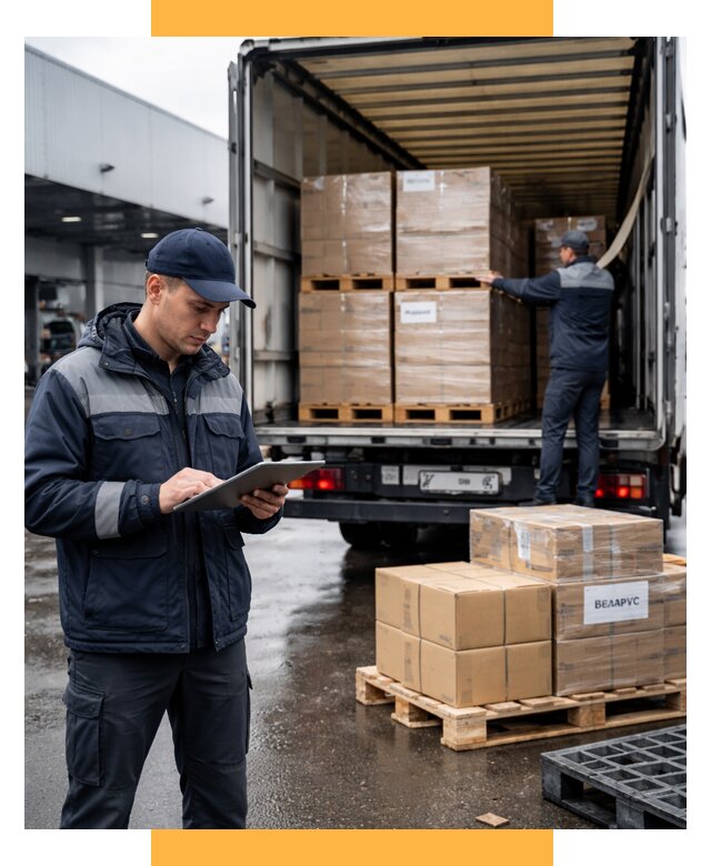 Доставка грузов из Беларуси от 15627 р. логистика СетСервис-Сои