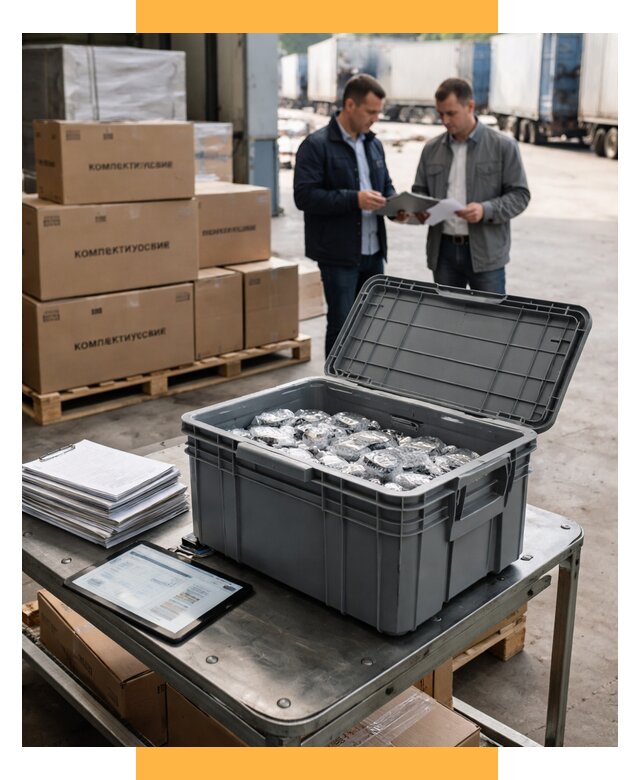 Перевозка комплектующих из Китая от 6772 р. | СетСервис-Сои