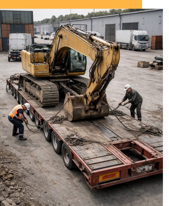 Перевозка спецтехники по России и миру от 46881 руб