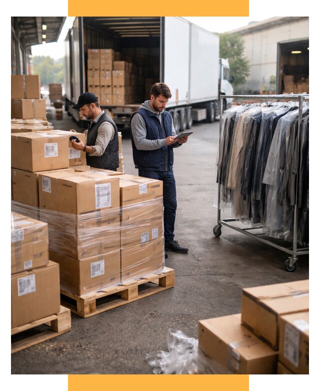 Перевозка и доставка одежды из Китая от 7814 р., СетСервис-Сои