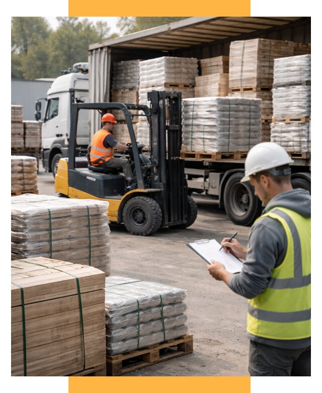 Перевозка строительных материалов от 5730 р. | СетСервис-Сои