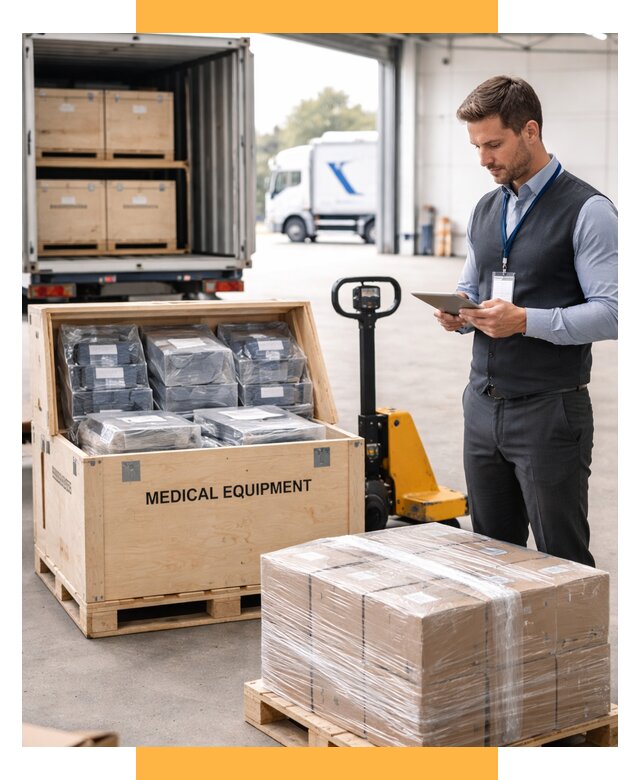 Перевозка медицинского оборудования от 15627 р. в СетСервис-Сои