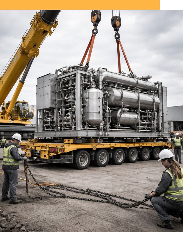 Перевозка тяжеловесных грузов по миру от 156270 руб