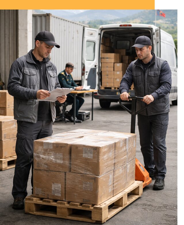 Доставка грузов через Армению, быстрая таможенная очистка от 26045