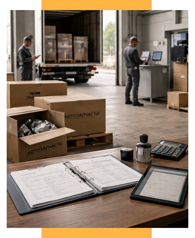 Таможенное оформление автозапчастей под ключ от 8855 р., СетСервис-Сои
