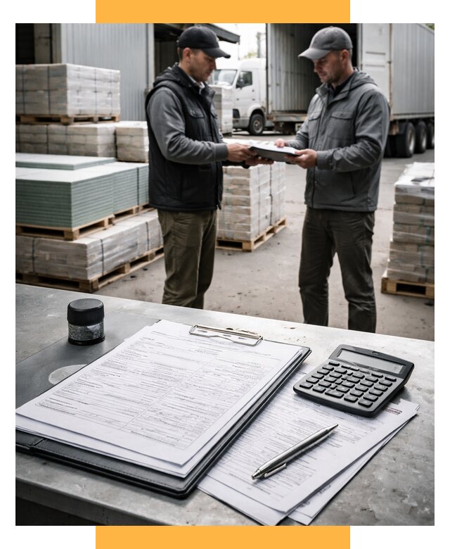 Таможенное оформление стройматериалов от 8855 р. | СетСервис-Сои