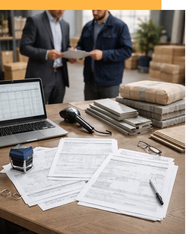 Таможенное оформление строительных материалов от 8855 руб.