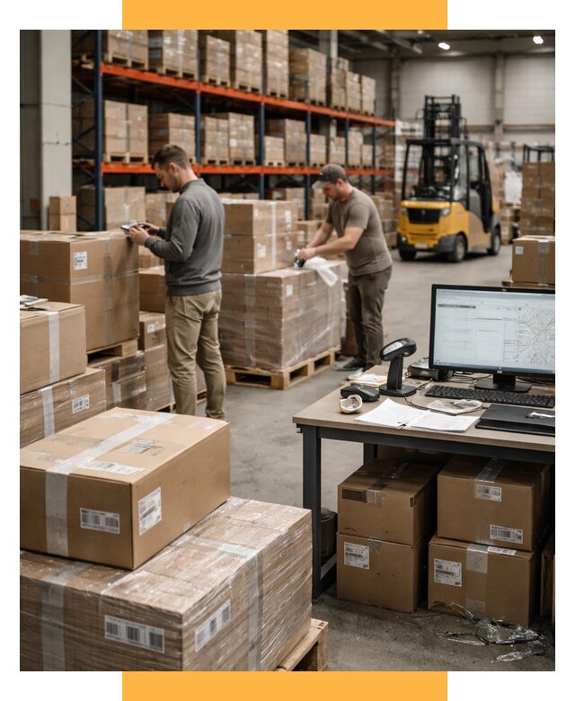 Склад консолидации в Европе от 6772 р., услуги СетСервис-Сои